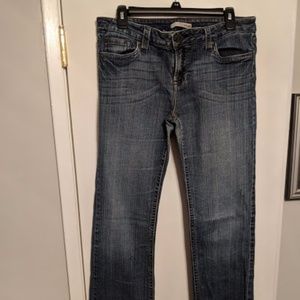 Women's Refuge Boot Cut Blue Jeans